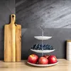 Intirilife Présentoir à gâteaux en porcelaine 3 étages - Voir les images du produit 5