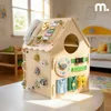 Mamabrum Montessori Aktivitätshaus 6in1 – Holz Busy Board, Produktbild-Vorschau 11