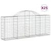 The Living Store Gabionen mit Hochbogen 25 Stk. Produktbild-Vorschau 2