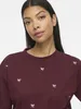Vila (97) VIMONIE BOW O-NECK S/S T-SHIRT/RN Port Royale/W. Produktbild-Vorschau 3