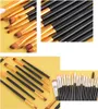 20 Stück Professionelle Make-up Pinsel Foundation Produktbild-Vorschau 5