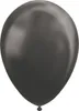 Globos Balloons Noir Métallique 30 cm, 10pcs Voir les images du produit 1