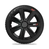 VERSACO | Radkappen Radzierblenden GTX carbon Schwarz 14" Produktbild-Vorschau 3