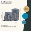 Skandika Schlafsack Vegas | XXL Mumienschlafsack mit/ohne Produktbild-Vorschau 6