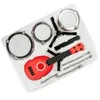 Percussion + Gitarre Musik Kit Ukulele Taler Bands Für Produktbild-Vorschau 4