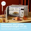 Comfee CMSRO 20 di cr Four à micro-ondes de style rétro / Voir les images du produit 5