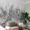 Vlies Fototapete - Magic Grove (Black and White) 300x210 cm Produktbild-Vorschau 1