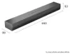 LG S20A Soundbar 2.0ch 50W Dolby AI Sound Pro WOW Interface Produktbild-Vorschau 5