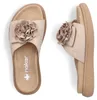 Rieker  Damenschuhe Pantoletten Bequem Beige Freizeit Productafbeelding-voorbeeld 48