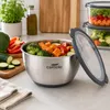 Camolo Profi Edelstahl Schüssel Set mit Deckel zum Backen, Produktbild-Vorschau 7