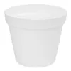 Pot de fleurs blanc Classic Round 45x43 cm Hardy Plastic Voir les images du produit 1