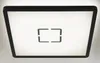 Briloner LED Deckenleuchte Aufbaupanel Free Schwarz 19x19cm Produktbild-Vorschau 1