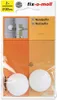 Wandpuffer rund 30mm weiß fix-o-moll Produktbild-Vorschau 2