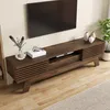 Merax TV-Lowboard TV-Schrank mit Lamellentüren, MDF Produktbild-Vorschau 7