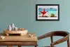 Bild 30x20 MDF-Rahmen Wandkunst Shell Seesterne Kunst Produktbild-Vorschau 3