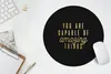 MuchoWow® Mauspad Mousepad Zitate - Selbstvertrauen - Gold Produktbild-Vorschau 5