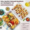Homikit Edelstahl Backblech mit Abkühlgitter 40x30cm Produktbild-Vorschau 5