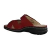 A red sandal is shown from the side against a white background. Produktbild-Vorschau