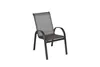 A single outdoor chair on a white background. Produktbild-Vorschau