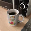Herzen Glitzer-Kaffeebecher mit Spruch Große Herzen für Produktbild-Vorschau 5