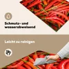 KitchenYeah© Herdabdeckplatte Ein Haufen roter Chilischoten Produktbild-Vorschau 2