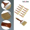 KOTARBAU® Set van 10 platte penselen, 3,5 borstellengte, 90 Productafbeelding-voorbeeld 2