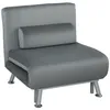 HOMCOM Klappbett Schlafsessel Gästebett Schlafsofa Produktbild-Vorschau 1