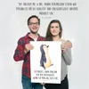 Mr. & Mrs. Panda Bild Pinguin marschieren DIN A2 - Weiß - Produktbild-Vorschau 4