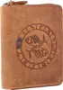 Greenburry Geldbörse Herren Leder braun antik Vintage mit Produktbild-Vorschau 14