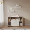 Wickelkommode Livinity Torino Weiß/Goldkraft Eiche mit 3 Produktbild-Vorschau 2