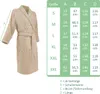 Celodoro Bademantel für Damen und Herren - Beige XXL Produktbild-Vorschau 5