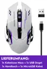 Gaming Maus Kabellos RGB Wireless USB Gaming-Maus (Funk, Produktbild-Vorschau 2