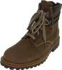A single brown leather boot is shown against a white background. Anteprima dell’immagine prodotto