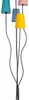 Stehleuchte - 5er Stehleuchte "COLORA" H: 166cm, Stehlampe Produktbild-Vorschau 8