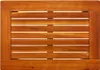 A close-up, top-down view of a wooden slatted table surface. Náhľad obrázku produktu
