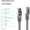 RJ45 Flachkabel m. CAT 7 Rohkabel slim 10m Produktbild-Vorschau 4