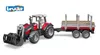 Bruder Massey Ferguson 7480 z przyczepą do transportu Podgląd zdjęcia produktu 13