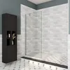 90x200cm Nano Glas Walk in Dusche Duschabtrennung mit Produktbild-Vorschau 1