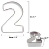 Kurtzy Zahlen Ausstecher Groß 9 Stk – Keksausstecher 8cm Produktbild-Vorschau 9