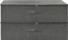 Aufbewahrungsboxen 2 Stk. Stoff 70x40x18 cm Anthrazit Produktbild-Vorschau 3