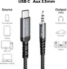 deleyCON 3,0m USB-C auf 3,5mm Audio Kabel Adapter - USB Produktbild-Vorschau 2