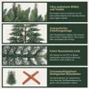 Salcar 180 cm Künstlicher Weihnachtsbaum Christbaum PE PVC Produktbild-Vorschau 4