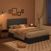 Čalúnená posteľ BEALIFE 140x200 cm s lamelovým roštom a Náhľad obrázku produktu 8