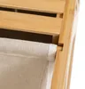 Regał bambusowy z koszem na pranie TIDY BOX i pojemnikami, Podgląd zdjęcia produktu 6