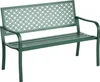 Outsunny 2-Sitzer Parkbank mit Blumenmuster Gartenbank für Produktbild-Vorschau 1