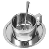 3 pièces/set 304 acier inoxydable tasse à café double paroi Voir les images du produit 3