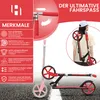 Habib Kickroller mit 205mm XXL Rädern | Klappbar: Rot Produktbild-Vorschau 9