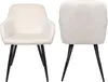 ALBATROS Esszimmerstühle 2er Set SALO, Beige - Modern und Produktbild-Vorschau 7