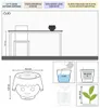 LECHUZA plantpot OJO, oceaanblauw | Plantpot voor kinderen Productafbeelding-voorbeeld 7