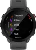 A close-up of a Garmin Forerunner 55 smartwatch displaying a menu of workout options. Náhľad obrázku produktu